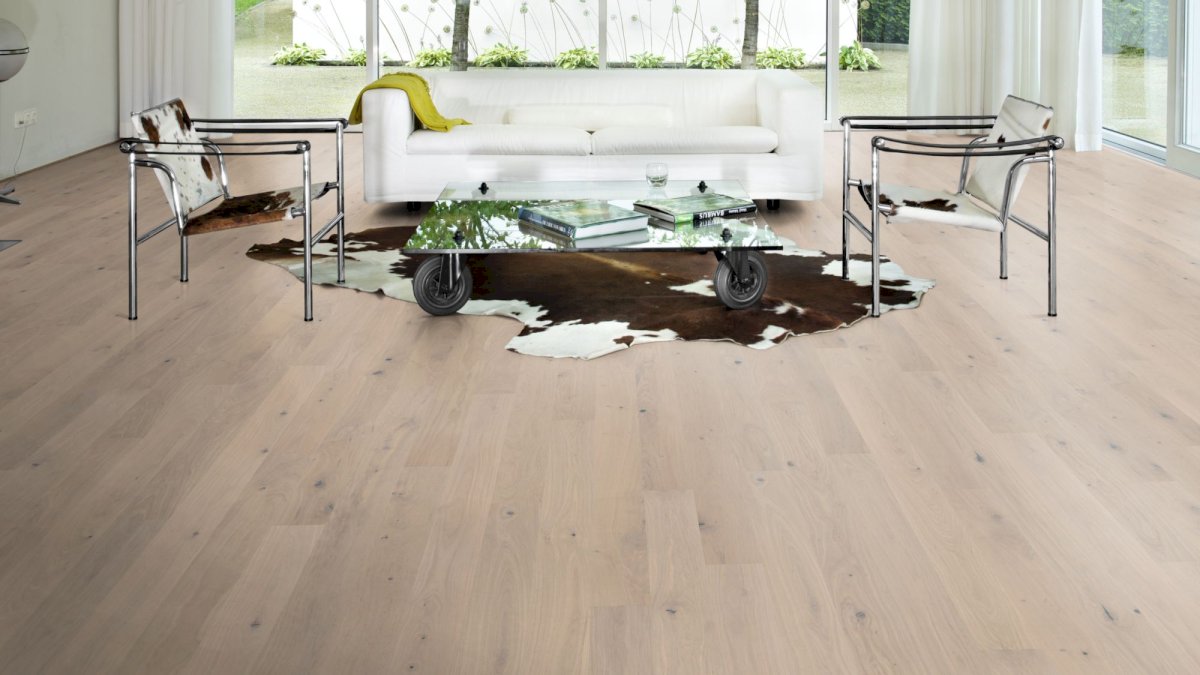 Parchet triplu stratificat Kahrs Oak Mostra 127 x 1860 x 13 mm